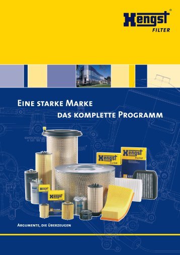 Eine starke Marke das komplette Programm - Hengst GmbH & Co. KG