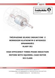 Silniki INDUKTA energooszczÄdne IE2.pdf - Silpol