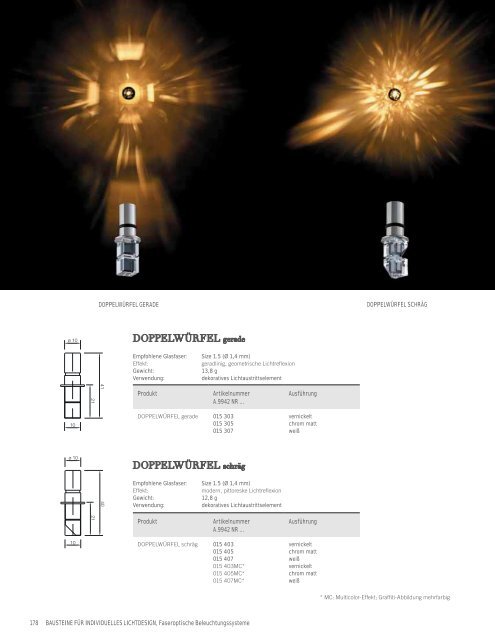 LUMINAIRES AND LIGHTING SYSTEMS - Swarovski