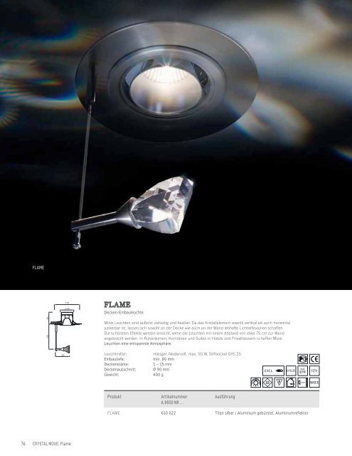 LUMINAIRES AND LIGHTING SYSTEMS - Swarovski