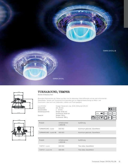 LUMINAIRES AND LIGHTING SYSTEMS - Swarovski