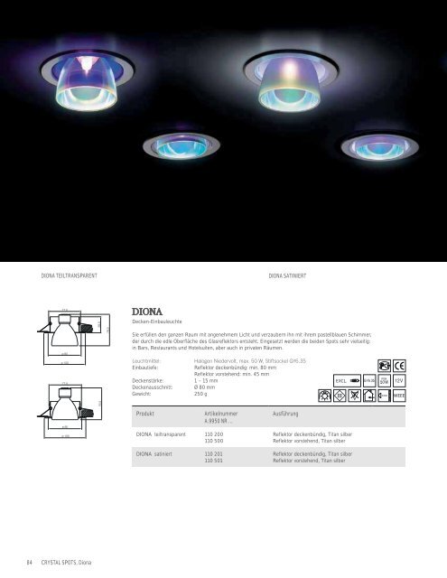 LUMINAIRES AND LIGHTING SYSTEMS - Swarovski