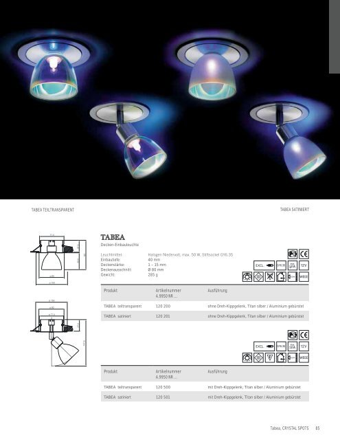 LUMINAIRES AND LIGHTING SYSTEMS - Swarovski