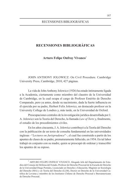 c.- recensiones bibliogrÃ¡ficas - Consejo de Defensa del Estado