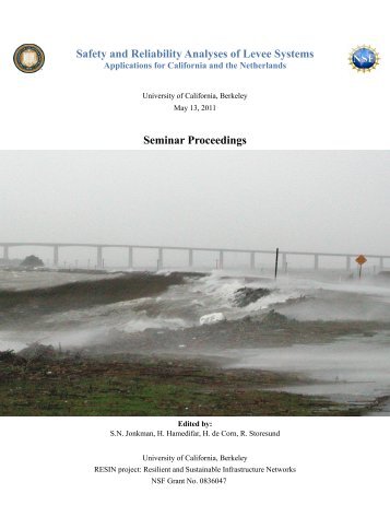 Safety and Reliability Analyses of Levee Systems - Center for ...