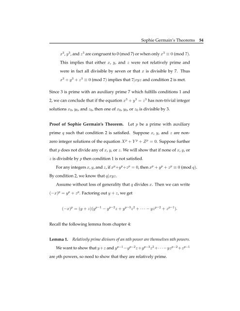 Sophie Germain: mathématicienne extraordinaire - Scripps College
