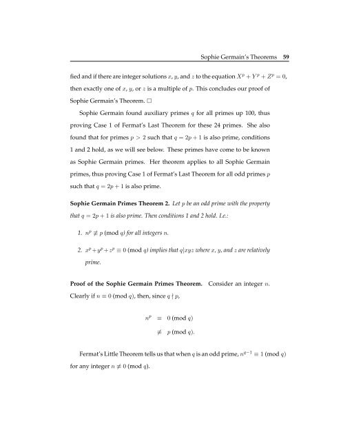 Sophie Germain: mathématicienne extraordinaire - Scripps College