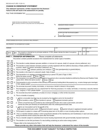 Form BOE-502-AH - Kern County Assessor Recorder