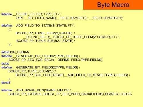 Advanced Preprocessor Meta- Programming with Boost ...