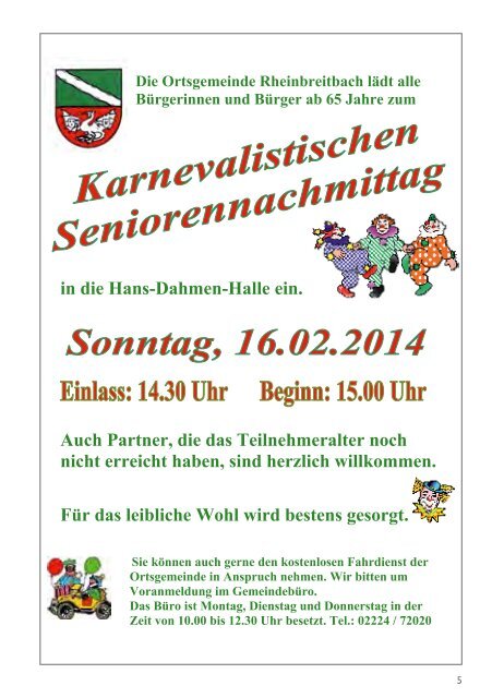 Karneval 2014 - Karnevalsgesellschaft ME HAALEN ET US ...