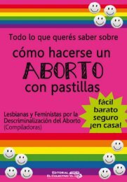 Aborto con pastillas - Red Nosotras en el Mundo