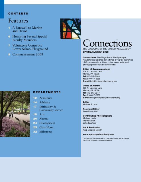 Connections Spring-Summer08.pdf - Episcopal Academy