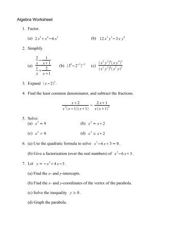 25 Algebra 1 Unit 8 Factoring By Using The Gcf Worksheet - Worksheet