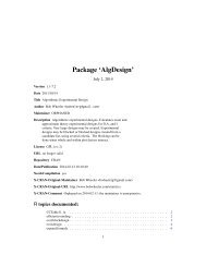 Package 'AlgDesign' - CRAN