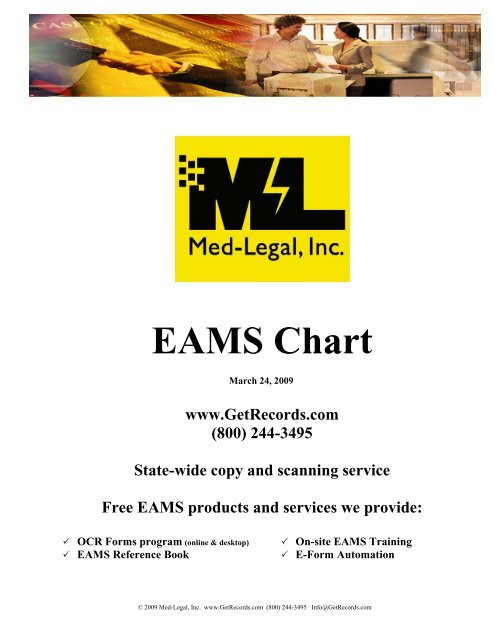 EAMS Chart (PDF) - getMedLegal.com