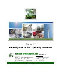 Our Latest Capability Statement in PDF Format - Eco-Ideal ...