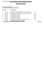 Morning Bus Routes - Dekalb County School System