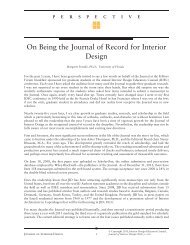 On Being the Journal of Record for Interior Design by Margaret ...