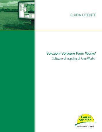 Manuale FarmWorks Mapping 2012 ITA - ARVAtec