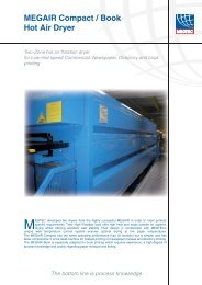 MEGAIR Compact / Book Hot Air Dryer - Megtec Systems