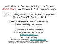 Rosenfeld-Presentati.. - Global Cool Cities Alliance