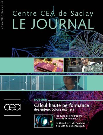 Journal de Saclay n°41 - CEA Saclay