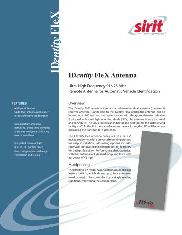 IDentity Flex Antenna - Sirit