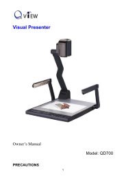 Visual Presenter - it www.QOMO.com f