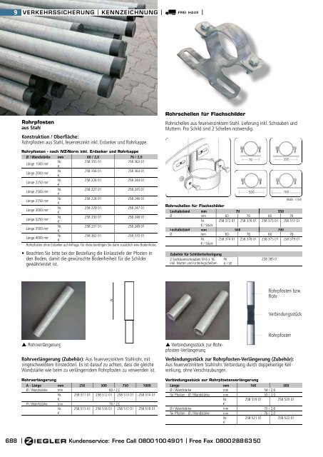 Ziegler Katalog Seiten 662 bis 697