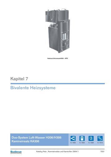 Kapitel 7 Bivalente Heizsysteme - Buderus