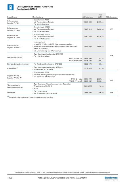 Kapitel 7 Bivalente Heizsysteme - Buderus