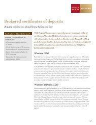 Brokered Certificates of Deposits - saf.wellsfargoadv... - Wells Fargo ...