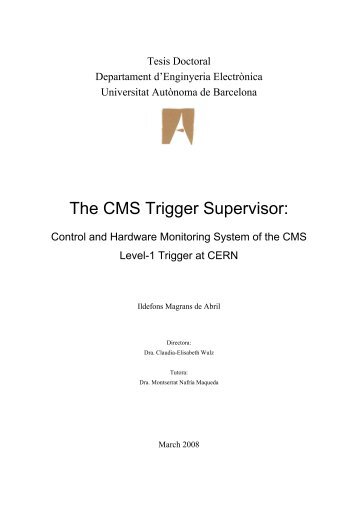 The CMS Trigger Supervisor: - HEPHY