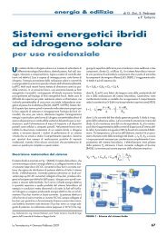 Sistemi energetici ibridi ad idrogeno solare per ... - La Termotecnica