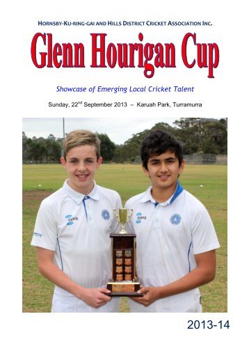 GHC - Official Program - 2013/14 - Hornsby, Ku-ring-gai & Hills ...