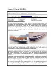 Voorbeeld thema MARITIEM