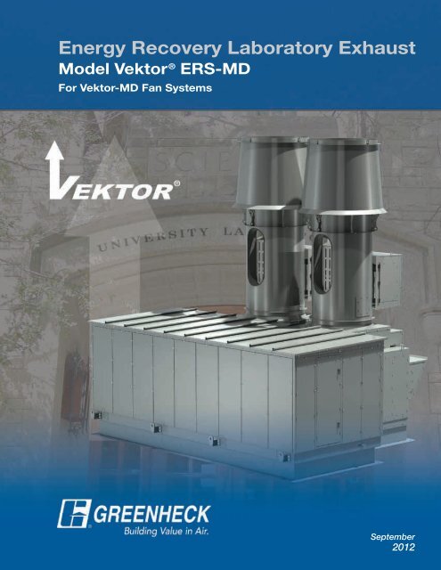 Model Vektor-ERS-MD - Greenheck