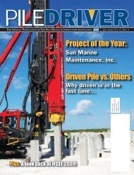 Downloads - Pile Driving Contractors Association