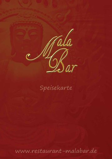 www.restaurant-malabar.de Speisekarte