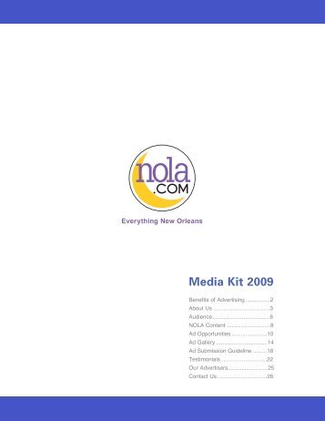 Media Kit 2009