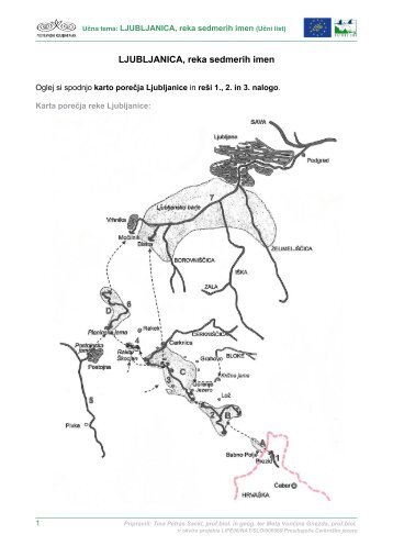 LJUBLJANICA, reka sedmerih imen - Presihajoče Cerkniško jezero