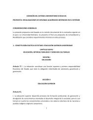 Documento - Comité Ejecutivo de la Universidad Boliviana