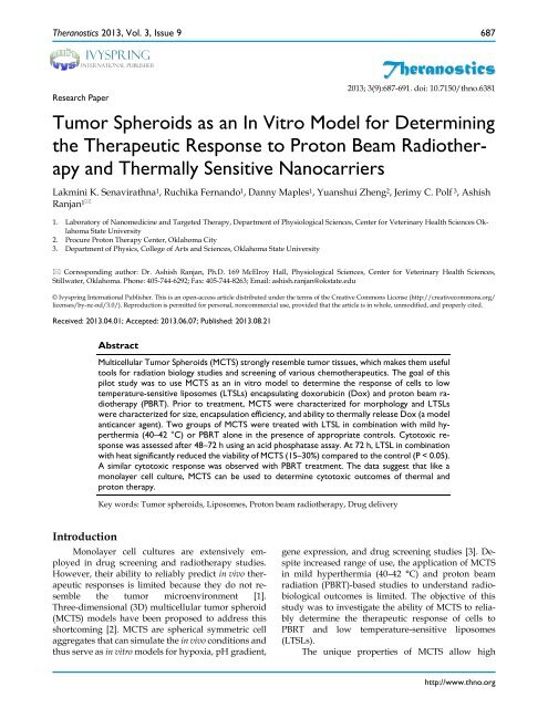 PDF - Theranostics