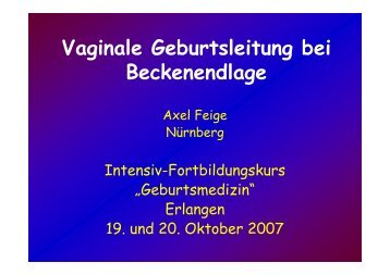 Prof. Feige Freitag - Frauenklinik
