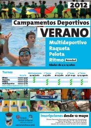 Campamentos deportivos - Patronato Municipal de Deportes de ...