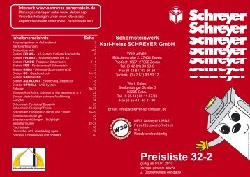 Schreyer FUMDS - Schornsteinwerk Schreyer GmbH