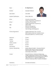 Dr.REGIKUMAR - Me.cet.ac.in - College of Engineering Trivandrum