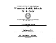 Thorndyke Road School - Worcester Public Schools