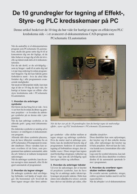 Om at tegne kredsskemaer (PDF) - Pcschematic.com