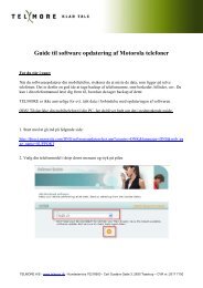 Guide til software opdatering af Motorola telefoner - Telmore